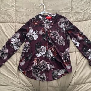 Long sleeve blouse